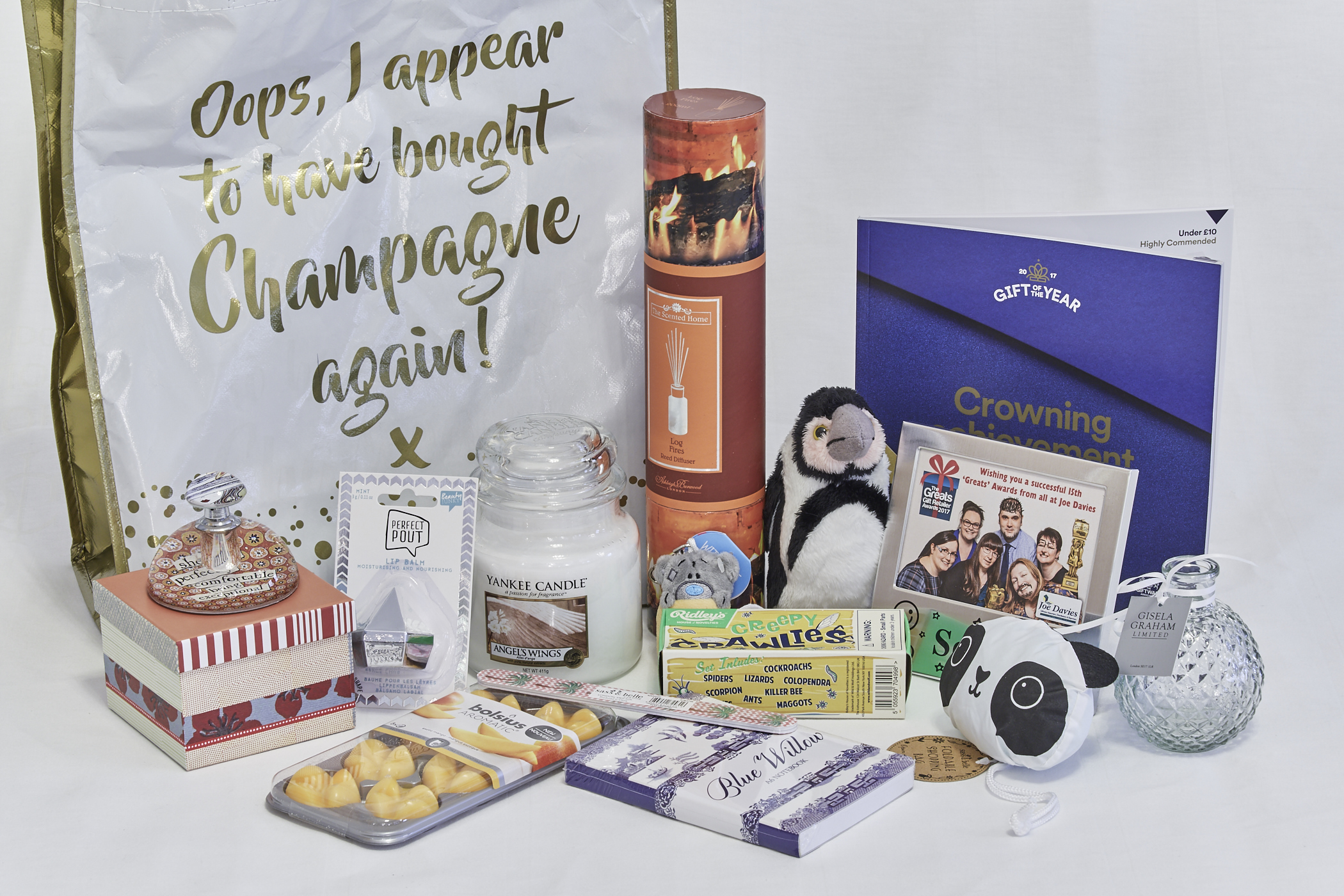 goody bag and contents